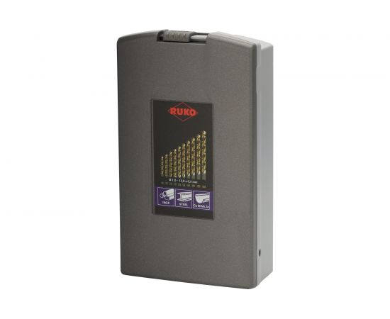 Набор сверл по металлу (25 шт; HSS-Co; 1-13 мм) Ruko 228215RO – изображение 4