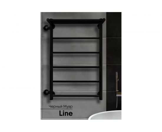 INDIGO Полотенцесушитель Line с/п (н.р.1") 70/40 м/о 60 бок.подкл.слева LLSHSW70-40BRL-б/п-60 – изображение 4