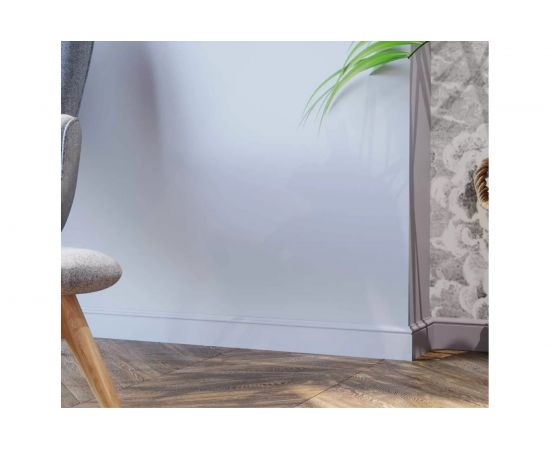 Плинтус Cosca decor PX002 79x13 мм, 2000 мм, экополимер СПБ069549 – изображение 4