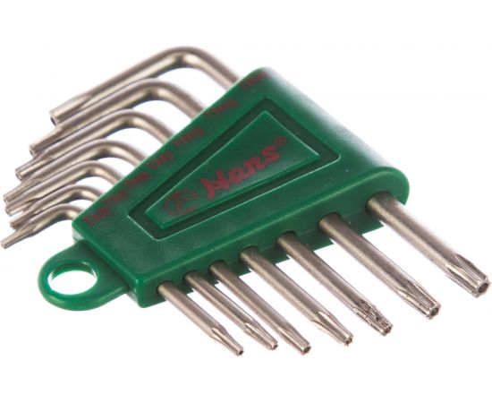 Набор ключей Hans TORX TH 6-20, 7 предметов 16754-6TH – изображение 5
