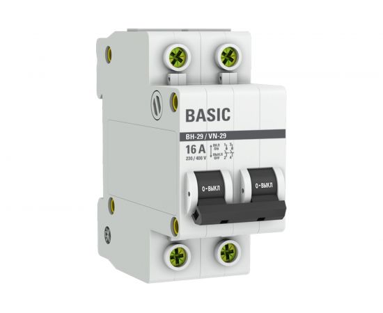 Выключатель нагрузки EKF 2P ВН-29 Basic 16А SQSL29-2-16-bas – изображение 7