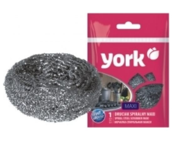 Спиральная губка YORK МАКСИ из нержавеющей стали 002010 