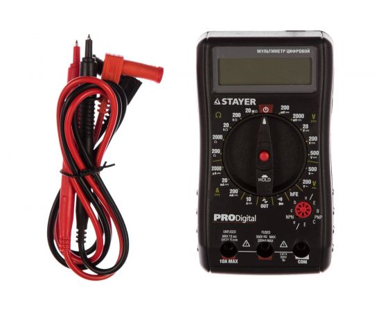 Мультиметр STAYER PROFESSIONAL PRODigital 45310 