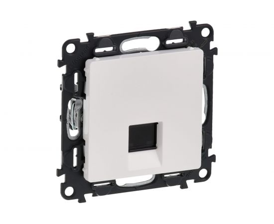Механизм компьютерной розетки Legrand 1-м Valena Life RJ45 CAT.5E UTP с лицевой панелью Leg 753440 1181863 