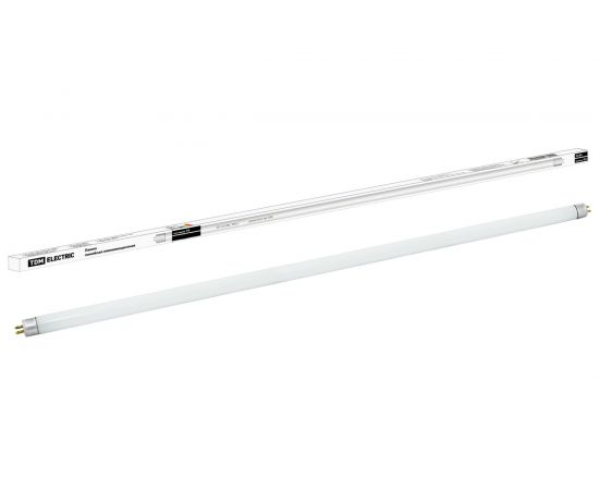 Люминесцентная линейная двухцокольная лампа TDM ЛЛ-12/24Вт 6500 К SQ0355-0012 