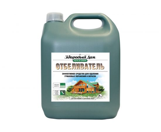 Отбеливатель Здоровый Дом деревозащитное средство 4 кг 90002075229 