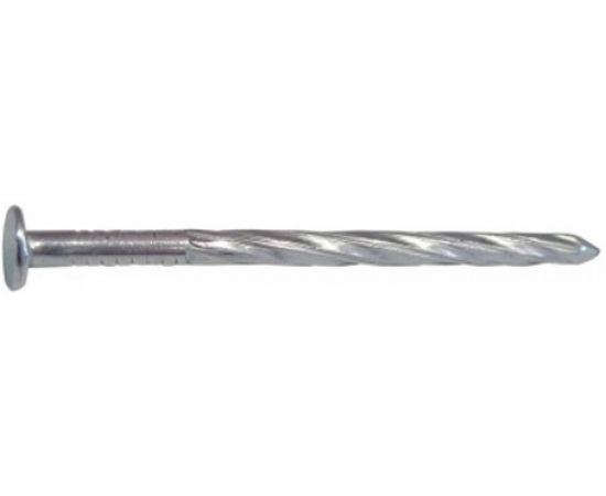 Винтовой оцинкованный гвоздь Tech-Krep 3.4х90, 0.5кг, пакет 128304 