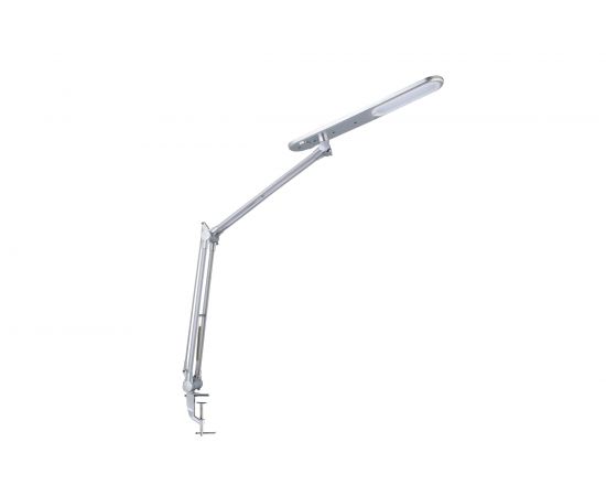 Настольный светильник Camelion KD-785 C03 серебро, LED, на струбцине 230В 12109 