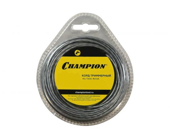 Корд триммерный Alu Twist (2.4 мм; 12 м; витой) CHAMPION C7062 