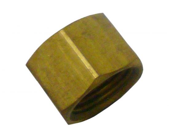 Гайка накидная (М16х1.5 мм; левая; латунь) СваркаДжет 4301020600002 