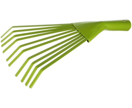 Веерные грабли FEONA 127-0290 AJ2024 металлические, 10 зубьев, 290мм 134525 