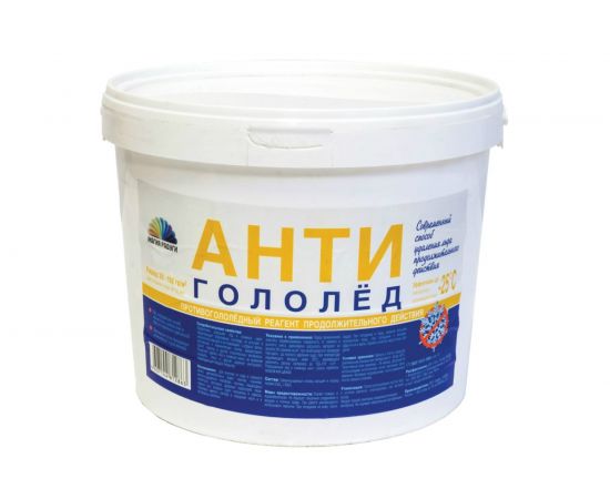 Антигололед продолжительного действия РАДУГА 10 кг 43609 