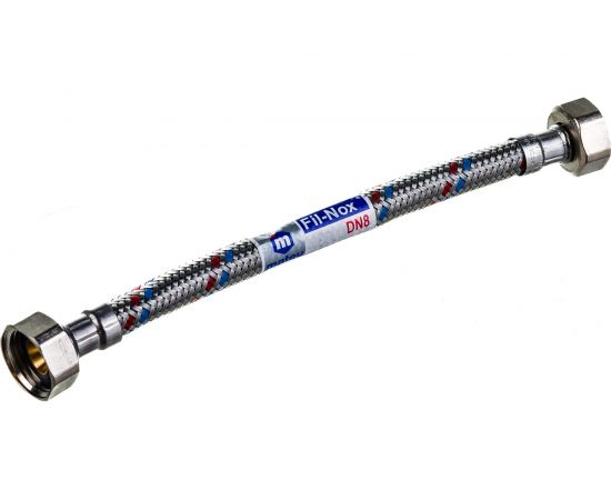 Подводка в оплётке MATEU FIL- NOX S/S, для воды, 1/2, 0.2 м, В-В 13435 