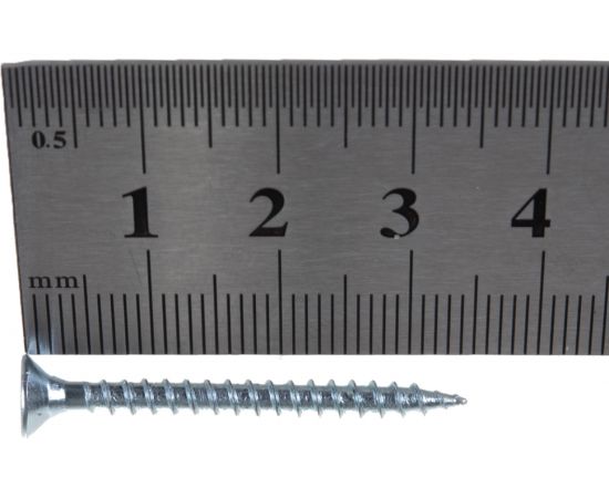 Саморез Стройметиз 3,5х35 универсальный, белый цинк уп. 200 шт. 2150464 