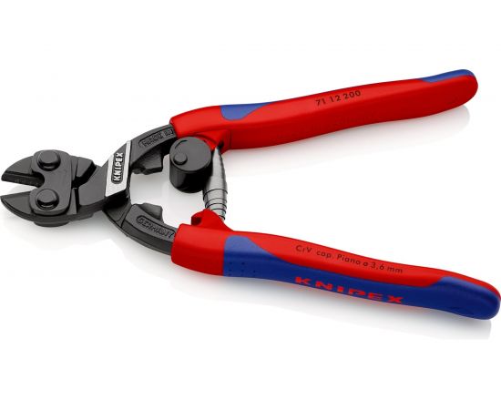 Болторез KNIPEX CoBolt пружина, L-200 мм KN-7112200SB 