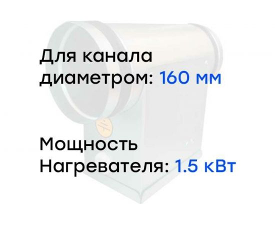 Электронагреватель E 1.5-160 (220В; 6.8А) Naveka F0000032768 – изображение 2