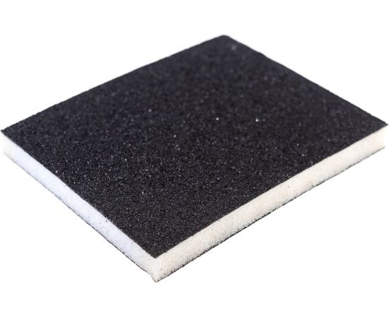 Губка шлифовальная "МАСТЕР" (123х98х12 мм; Р80) Зубр 35614-080 – изображение 2