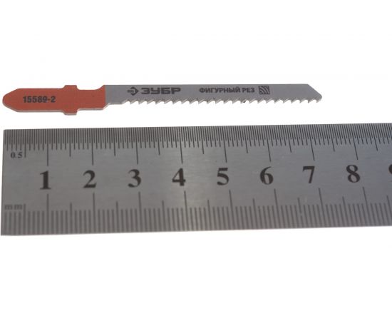 Полотна Профессионал (2 шт; 50 мм; 2 мм) по дереву для электролобзика Зубр 15589-2_z02 – изображение 2
