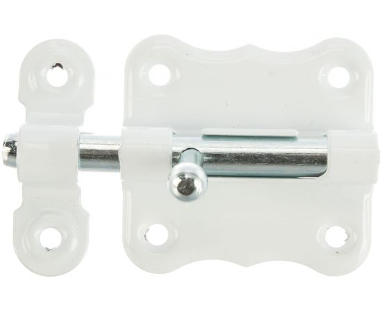 Накладная задвижка Tech-Krep 2 белая -пакет 138889 – изображение 2