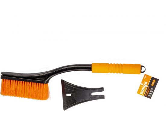 Щетка-сметка для уборки снега Amigo 540 мм, черный 74540 – изображение 2