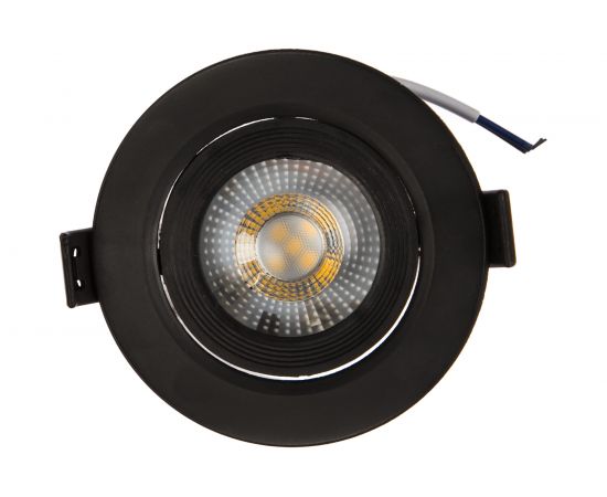 Светодиодный светильник ЭРА KL LED 22A-5 4K BK круглый поворотн LED SMD 5W 4000K Б0039687 – изображение 2