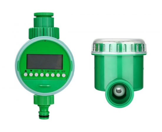 Электронный таймер для полива с ЖК-дисплеем DEKO DKIT03 с шаровым механизмом 065-0956 – изображение 2