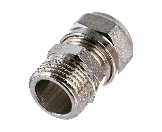 Обжимная муфта - Н 16х1/2 никелированная Uni-Fitt 662N6200 – изображение 2