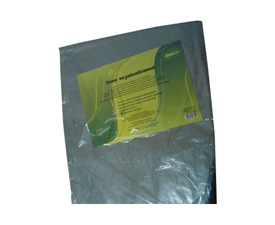 Хозяйственный универсальный тент Ecos T-3х3, размер 3х3м, плотность 100г/м2, 999084 – изображение 2