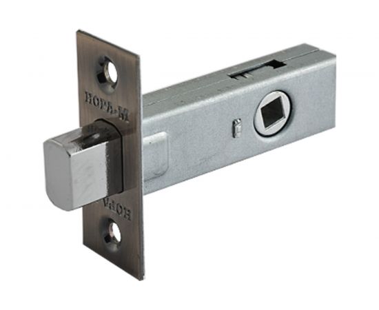 Дверная задвижка НОРА-М З-45 графит 17215 – изображение 3