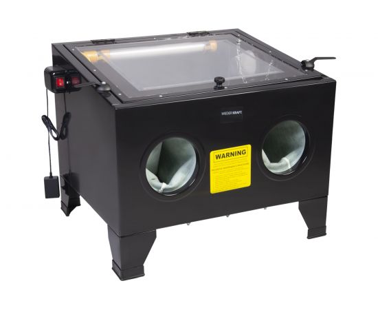 Пескоструйная камера WIEDERKRAFT 90 л, настольная WDK-82090 – изображение 3