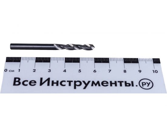 Сверло твердосплавное с цх короткая серия (4.5х24х60 мм; ВК8; Гост 17274-71) ИНСТУЛС 00001284260 – изображение 3
