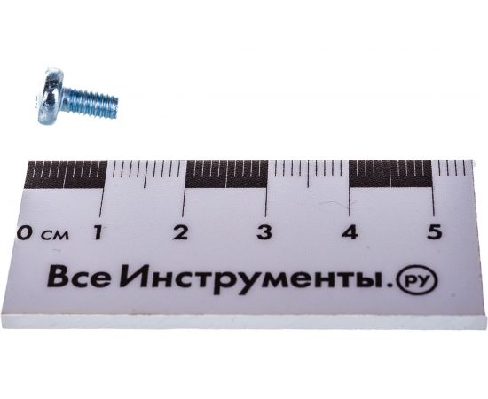 Винт КРЕП-КОМП полуцилиндрическая головка, цинк DIN7985 4х8 90шт вц48мф – изображение 3