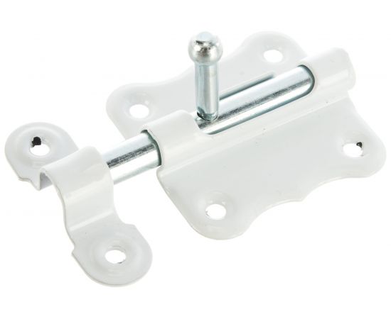 Накладная задвижка Tech-Krep 2 белая -пакет 138889 – изображение 3