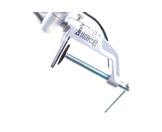Настольный светильник Camelion KD-785 C03 серебро, LED, на струбцине 230В 12109 – изображение 3