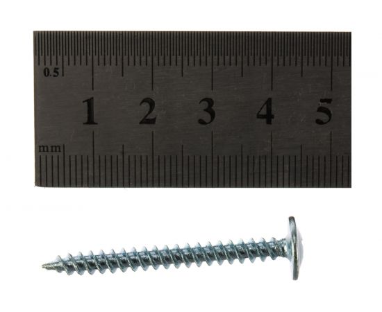 Саморезы с прессшайбой по листовому металлу до 0,9 мм Зубр PH2 4,2х41 мм 20шт 300196-42-041 – изображение 3