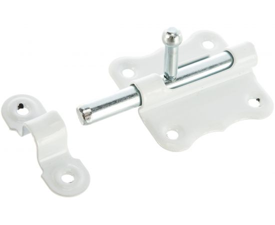 Накладная задвижка Tech-Krep 2 белая -пакет 138889 – изображение 4