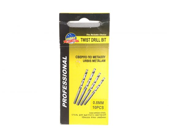 Сверло по металлу (10 шт; 0.8х30 мм) SKRAB 30008 – изображение 4