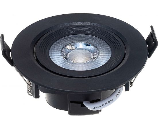 Светодиодный светильник ЭРА KL LED 22A-5 4K BK круглый поворотн LED SMD 5W 4000K Б0039687 – изображение 5