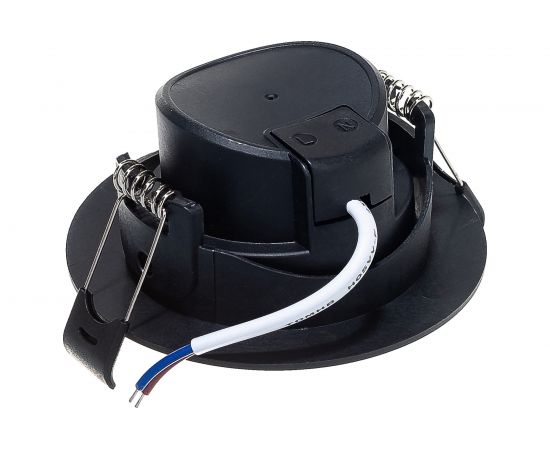 Светодиодный светильник ЭРА KL LED 22A-5 4K BK круглый поворотн LED SMD 5W 4000K Б0039687 – изображение 6