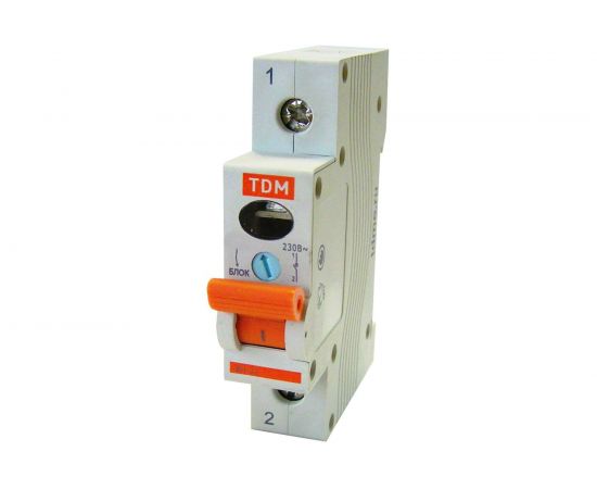 Выключатель нагрузки мини-рубильник TDM ВН-32 1P 20A SQ0211-0002 