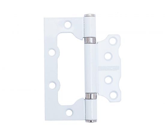 Петля Аллюр 100х75 2ВВ WW белая БЛИСТЕР пара Б750 