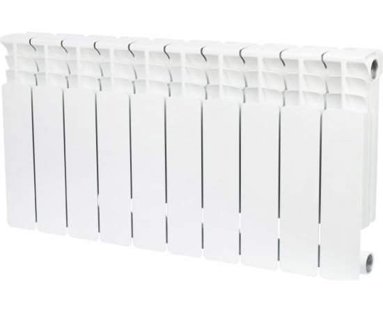 Биметаллический радиатор STOUT Space 350 14 секций боковое подключение SRB-0310-035014 