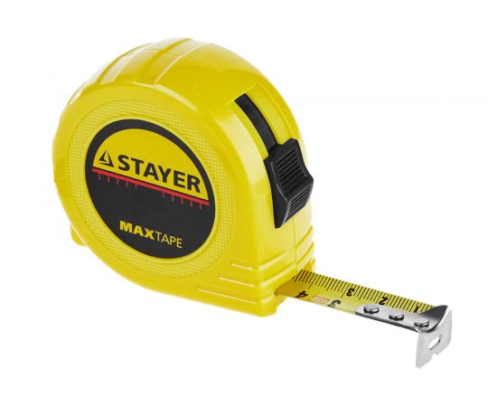 Рулетка STAYER МASTER MaxTape, пластиковый корпус, 5м/19мм 34014-05-19 
