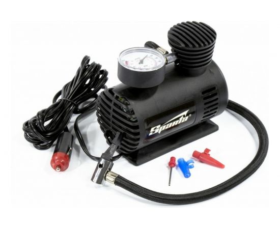 Компрессор для подкачки шин С-12,12 В,17 атм.,12 л/мин SPARTA 58050 