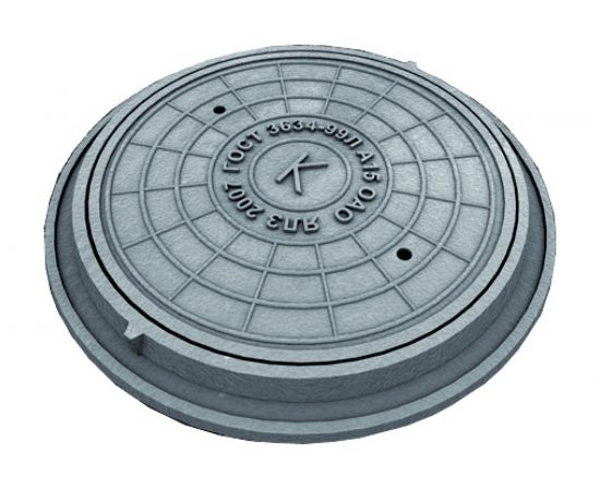 Канализационный люк Gidrolica чугунный, тип Л 218 