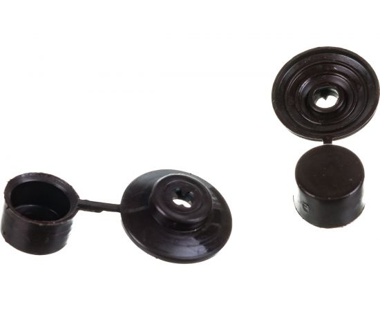 Шляпка для шиферного гвоздя Стройбат коричневая 100 шт 9949 