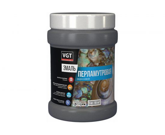 Универсальная эмаль VGT ВД АК 1179 перламутровая золото 0,23 кг 11601921 