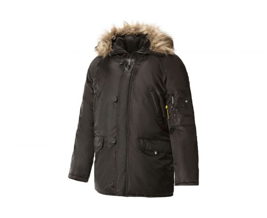 Удлиненная утепленная куртка СОЮЗСПЕЦОДЕЖДА СЕВЕР черная, р. 52-54/рост 182-188 2200000070203 