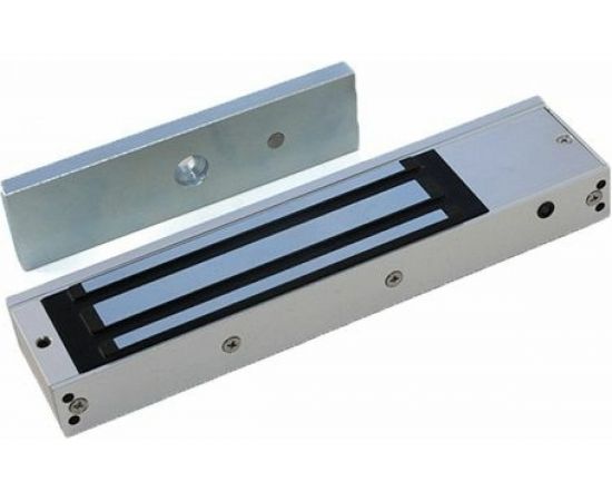 Электромагнитный замок Falcon Eye усиление на отрыв 350кг, 12V DC FE-L350 