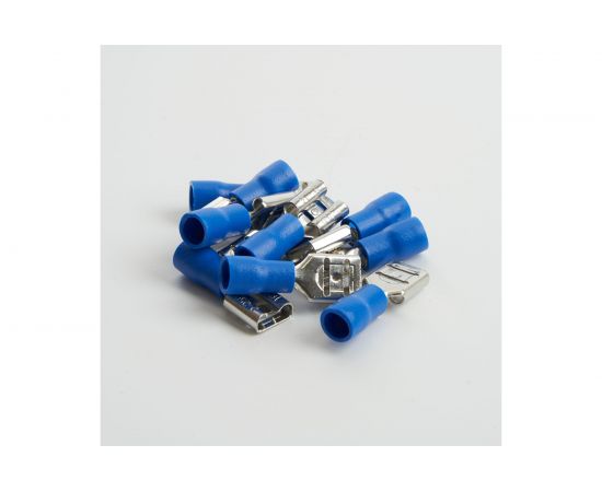 Изолированный плоский наконечник мама STEKKER РпИм 2,5-250, LD402-25250 DIY упаковка 10 шт 39366 – изображение 2